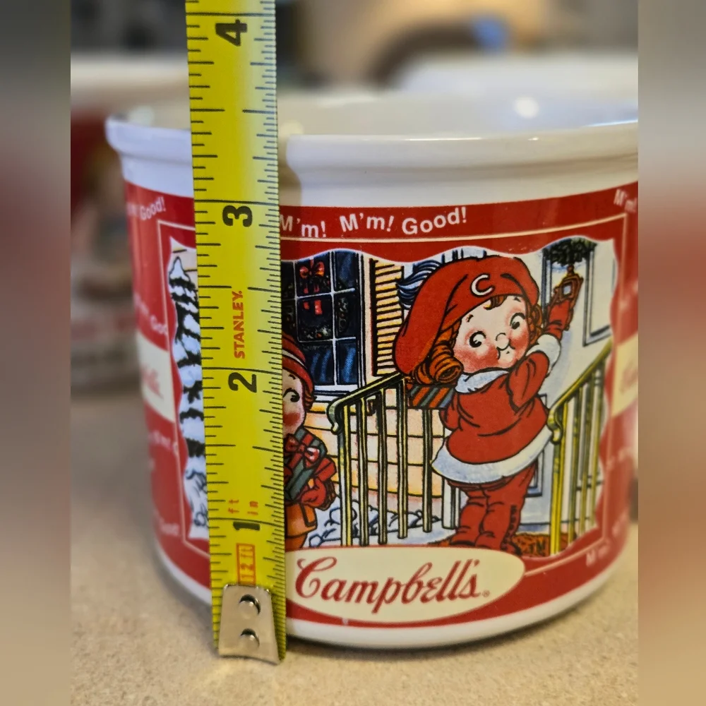 Campbell's kids mugs set of 4 Vintage season scenes